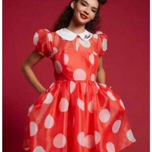 Disney Minnie Mouse Dress Hot Topic L